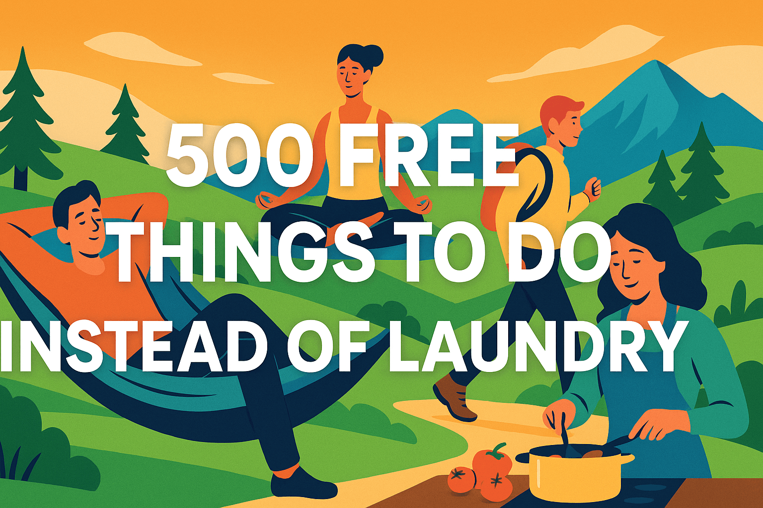 500 Things To Do Instead of Laundry